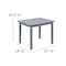 Flash Furniture Gray Kids Solid Hardwood 3 PC Table & Chair Set TW-WTCS-1001-GRY-GG - alternate 9